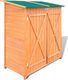 Szafa ogrodowa vidaXL 138x65.5x160 cm drewniana 170168 1