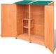 Szafa ogrodowa vidaXL 138x65.5x160 cm drewniana 170168 3