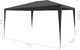 vidaXL Namiot imprezowy, 3 x 4 m, PE, antracytowy 6