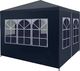 vidaXL Namiot imprezowy, 3 x 3 m, niebieski 1