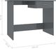 Biurko vidaXL 800557 Szare 100 cm x 50 cm 5