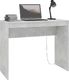 Biurko vidaXL 800382 Jasnoszare 90 cm x 40 cm 3