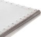 Biurko vidaXL Aviator Srebrne 112 cm x 50 cm 4
