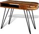 Biurko vidaXL 241641 Brązowe 90 cm x 45 cm 1