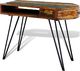 Biurko vidaXL 241641 Brązowe 90 cm x 45 cm 3
