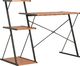 Biurko vidaXL 20290 Brązowe 116 cm x 50 cm 3