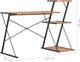Biurko vidaXL 20290 Brązowe 116 cm x 50 cm 6
