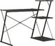 Biurko vidaXL 20288 Czarne 116 cm x 50 cm 1