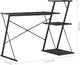 Biurko vidaXL 20288 Czarne 116 cm x 50 cm 7