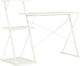 Biurko vidaXL 20287 Białe 116 cm x 50 cm 3