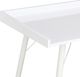 Biurko vidaXL 20269 Białe 90 cm x 50 cm 4