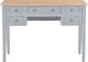Biurko vidaXL 280070 Szare 109.5 cm x 45 cm 3