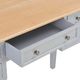 Biurko vidaXL 280070 Szare 109.5 cm x 45 cm 7