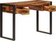 Biurko vidaXL 247401 Brązowe 110 cm x 50 cm 3