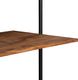Biurko vidaXL 247694 Brązowe 90 cm x 40 cm 5