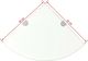vidaXL Półka narożna 35cm Żółty (243853) 5