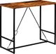 vidaXL Stolik barowy z litego drewna odzyskanego, 120 x 60 x 106 cm 1