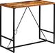 vidaXL Stolik barowy z litego drewna odzyskanego, 120 x 60 x 106 cm 4