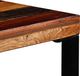 vidaXL Stolik barowy z litego drewna odzyskanego, 120 x 60 x 106 cm 5