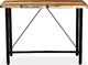 vidaXL Stolik barowy z litego drewna odzyskanego, 150 x 70 x 107 cm 2