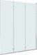 Parawan nawannowy vidaXL Składana kabina prysznicowa, 3 panele, ESG, 130 x 138 cm 2