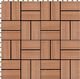 vidaXL Płytki tarasowe, 11 szt., WPC, 30 x 30 cm, 1 m, brązowe 1