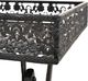 vidaXL Składany stolik w stylu vintage, metalowy, 58x35x72, czarny 6