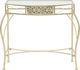 vidaXL Stolik boczny w stylu francuskim, metalowy, 82x39x76 cm, złoty 2