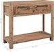 vidaXL Stolik typu konsola, 82 x 33 x 73 cm, lite drewno akacjowe 6