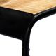vidaXL Stolik konsola, 140x35x76 cm, lite surowe drewno mango 4