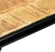 vidaXL Stolik konsola, 140x35x76 cm, lite surowe drewno mango 5