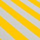 vidaXL Markiza zwijana ręcznie, 400 cm, żółto-biała 2