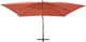 vidaXL Wiszący parasol z drewnianym słupkiem, 400 x 300 cm, terakotowy 3