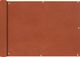 vidaXL Parawan balkonowy z tkaniny oxford 75x400 cm terakota 1