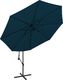 vidaXL Parasol na wysięgniku 3,5 m, niebieski 2