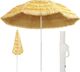 vidaXL Parasol plażowy w stylu hawajskim, naturalny, 300 cm 1