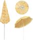 vidaXL Parasol plażowy w stylu hawajskim, naturalny, 300 cm 3