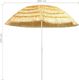 vidaXL Parasol plażowy w stylu hawajskim, naturalny, 300 cm 4