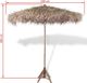 vidaXL Parasol bambusowy z pokryciem z liści bananowca, 210 cm 3