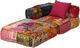 vidaXL Sofa modułowa z akcesoriami, 16 elementów, patchwork z tkanin 7