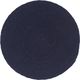 vidaXL Maty na stół, 6 szt., gładkie, granatowe, 38 cm, okrągłe 2