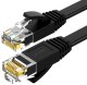 Ugreen NW102 Płaski kabel sieciowy RJ45, Cat.6, UTP, czarny, 5 m (50176) 1
