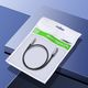 Kabel Ugreen Jack 3.5mm - Jack 3.5mm 1m srebrny (UGR220GRY) 10