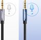 Kabel Ugreen Jack 3.5mm - Jack 3.5mm 1m srebrny (UGR220GRY) 6