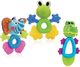 Nuby Gryzak z żelem - Aligator 1