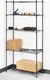 Royal Catering Regał magazynowy druciany ażurowy kolor czarny 180x90x35cm do 150kg 7