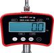 Steinberg Waga hakowa podwieszana z pilotem do 1 tony 1T LCD czerwona Waga hakowa rolnicza SBS-KW-1000R LCD do 1 Tony 3