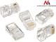 Maclean Wtyk RJ45 8P8C 5e linka 100 szt (MCTV-663 kpl) 1