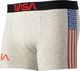 NASA Bokserki Nasa Boxer Big-Flag Grey NASA-BOXER36 S 5