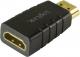 Adapter AV LogiLink HDMI - HDMI czarny (HD0105) 1